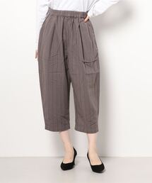 Samansa Mos2 | イージーテーパードストライプパンツ(その他パンツ)