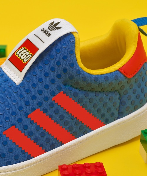 adidas(アディダス)の「adidas SS360 × LEGO / アディダスオリジナルス(キッズ/子供用)(スリッポン・キッズ・ブルー系その他・17.0cm/18.0cm/19.0cm/20.0cm/21.0cm)」の10枚目の写真