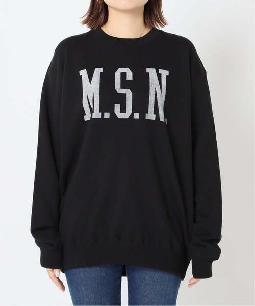 JOURNAL STANDARD（ジャーナルスタンダード）の「ロゴスウェットクルーネックプルオーバー(M.S.N)◆（スウェット・レディース・グレー/カーキ/ブラック・FREE）」の9枚目の写真