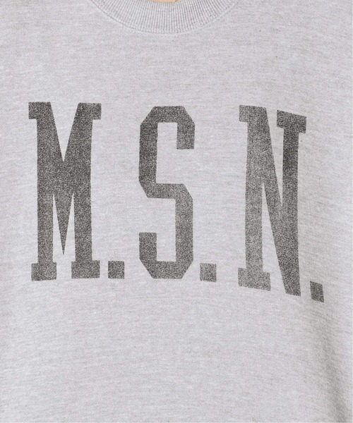 JOURNAL STANDARD（ジャーナルスタンダード）の「ロゴスウェットクルーネックプルオーバー(M.S.N)◆（スウェット・レディース・グレー/カーキ/ブラック・FREE）」の19枚目の写真