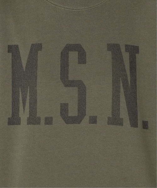 JOURNAL STANDARD（ジャーナルスタンダード）の「ロゴスウェットクルーネックプルオーバー(M.S.N)◆（スウェット・レディース・グレー/カーキ/ブラック・FREE）」の6枚目の写真