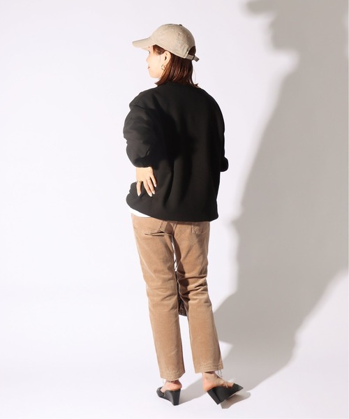 JOURNAL STANDARD（ジャーナルスタンダード）の「ロゴスウェットクルーネックプルオーバー(M.S.N)◆（スウェット・レディース・グレー/カーキ/ブラック・FREE）」の15枚目の写真