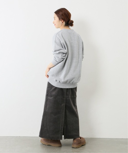 JOURNAL STANDARD（ジャーナルスタンダード）の「ロゴスウェットクルーネックプルオーバー(M.S.N)◆（スウェット・レディース・グレー/カーキ/ブラック・FREE）」の21枚目の写真