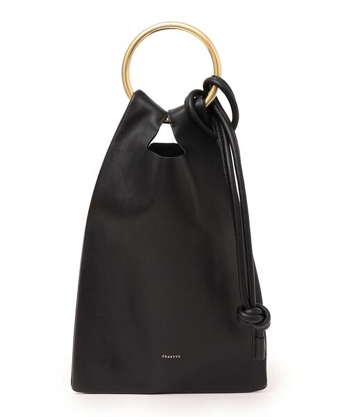 SHIPS（シップス）の「ORSETTO:MORBIDO（ハンドバッグ・レディース・オフホワイト/ブラック・ONE SIZE）」の2枚目の写真