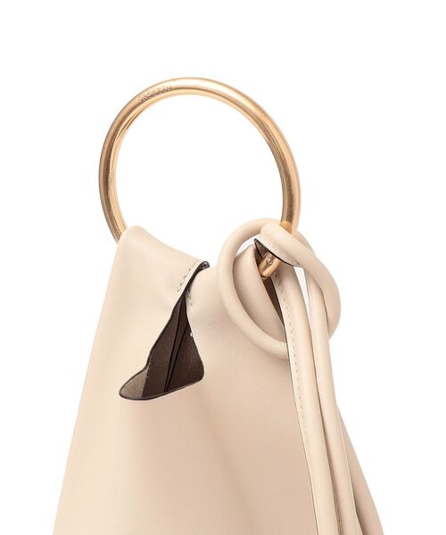 SHIPS（シップス）の「ORSETTO:MORBIDO（ハンドバッグ・レディース・オフホワイト/ブラック・ONE SIZE）」の5枚目の写真