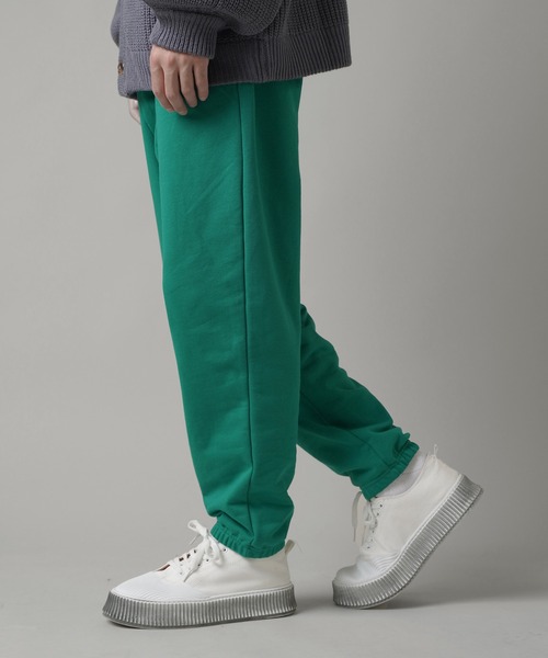 SPINNS(スピンズ)の「【6色展開】カラースウェットパンツ(スウェットパンツ・メンズ・アッシュグレー/レッド/ロイヤルブルー/グリーン/イエロー/ブラック/グリーン系その他・L/M)」の9枚目の写真