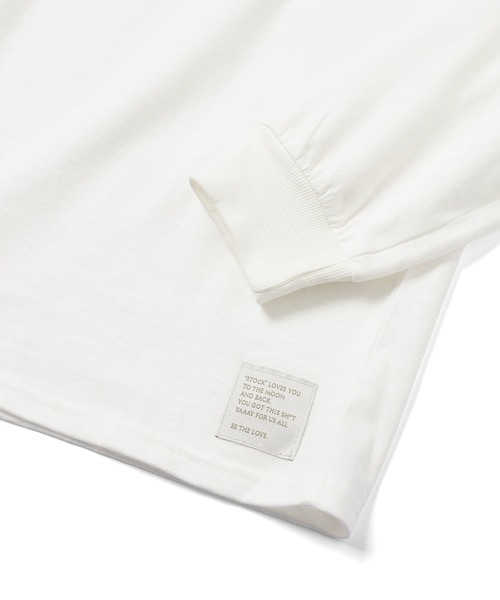 STOCK（ストック）の「Be your own sun long tee（Tシャツ/カットソー・レディース・ホワイト/カーキ/ピンク・M/L）」の17枚目の写真