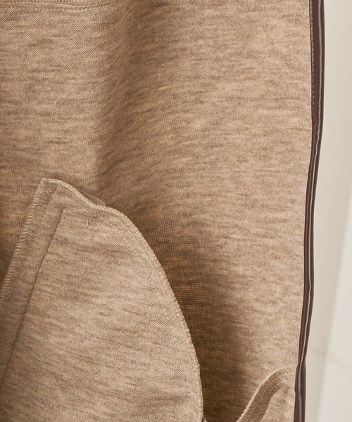 Chico（チコ）の「パイピングノーカラーコート（ノーカラーコート・レディース・ブラック/ベージュ/ライトベージュ・FREE）」の18枚目の写真