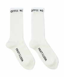 FRUIT OF THE LOOM | FRUIT OF THE LOOM　[MEN'S]NO COFFEE コラボ クォーター丈ソックス(ソックス/靴下)