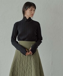 miette | カシミアタッチランダムリブタートルニット(ニット/セーター)