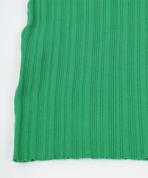 miette（ミエット）の「ｶｼﾐｱﾀｯﾁﾗﾝﾀﾞﾑﾘﾌﾞﾀｰﾄﾙﾆｯﾄ（ニット/セーター・レディース・ブラック/ブルー/グリーン/アイボリー・FREE）」の11枚目の写真