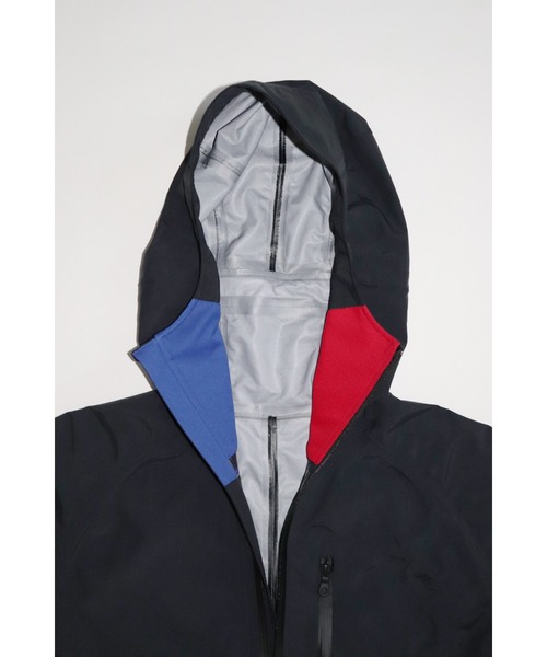 AlexanderLeeChang（アレキサンダーリーチャン）の「AlexanderLeeChang/アレキサンダーリーチャン YOSHI47 AMPHIBIOS SHELL マウンテンパーカー（マウンテンパーカー・メンズ・グレー/オレンジ/ブラック・4/3/2）」の4枚目の写真