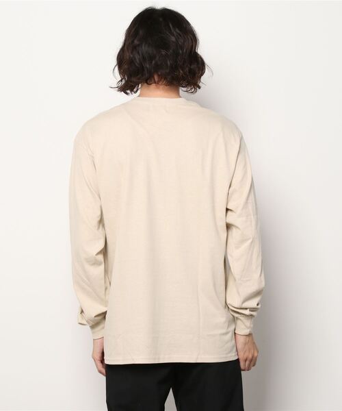 DOUBLE STEAL（ダブルスティール）の「3D DS Logo 長袖Tシャツ（Tシャツ/カットソー・メンズ・ブラック/サンドベージュ/ダークグリーン/ホワイト・MEDIUM/LARGE/X-LARGE）」の21枚目の写真