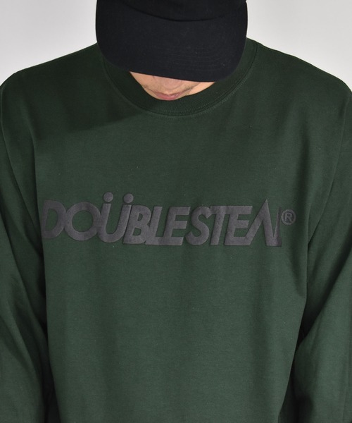 DOUBLE STEAL（ダブルスティール）の「3D DS Logo 長袖Tシャツ（Tシャツ/カットソー・メンズ・ブラック/サンドベージュ/ダークグリーン/ホワイト・MEDIUM/LARGE/X-LARGE）」の8枚目の写真