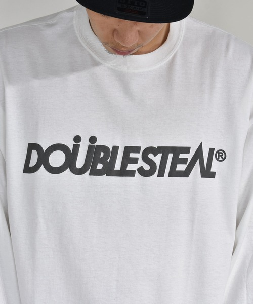 DOUBLE STEAL（ダブルスティール）の「3D DS Logo 長袖Tシャツ（Tシャツ/カットソー・メンズ・ブラック/サンドベージュ/ダークグリーン/ホワイト・MEDIUM/LARGE/X-LARGE）」の12枚目の写真