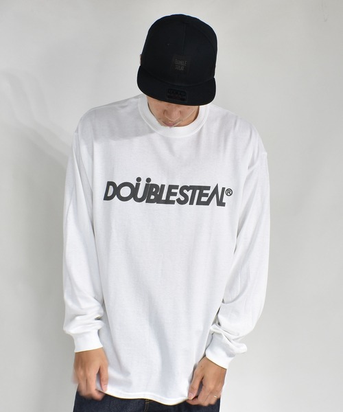 DOUBLE STEAL（ダブルスティール）の「3D DS Logo 長袖Tシャツ（Tシャツ/カットソー・メンズ・ブラック/サンドベージュ/ダークグリーン/ホワイト・MEDIUM/LARGE/X-LARGE）」の11枚目の写真