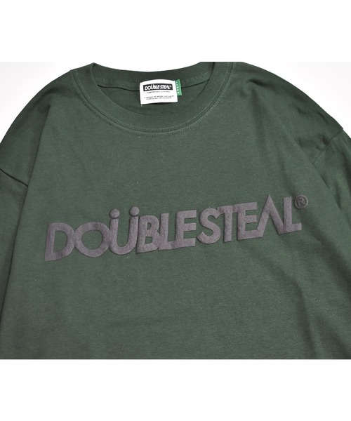 DOUBLE STEAL（ダブルスティール）の「3D DS Logo 長袖Tシャツ（Tシャツ/カットソー・メンズ・ブラック/サンドベージュ/ダークグリーン/ホワイト・MEDIUM/LARGE/X-LARGE）」の16枚目の写真
