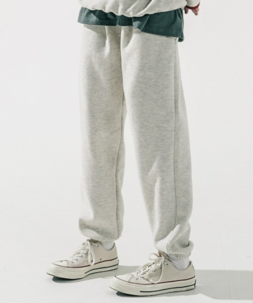 WV PROJECT（ダブリューブイプロジェクト）の「WV PROJECT(ダブリューブイプロジェクト)/JEJE LOUNGE SWEATPANTS/スウェットパンツ【セットアップ対応商品】（スウェットパンツ・レディース・ブラック/グレー/オートミール/ネイビー・XL/L/M）」の4枚目の写真