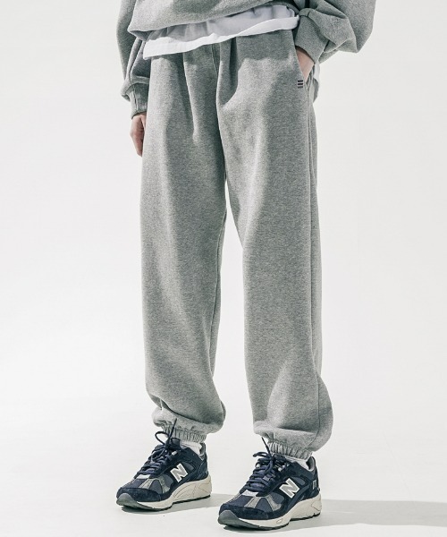 WV PROJECT（ダブリューブイプロジェクト）の「WV PROJECT(ダブリューブイプロジェクト)/JEJE LOUNGE SWEATPANTS/スウェットパンツ【セットアップ対応商品】（スウェットパンツ・レディース・ブラック/グレー/オートミール/ネイビー・XL/L/M）」の3枚目の写真