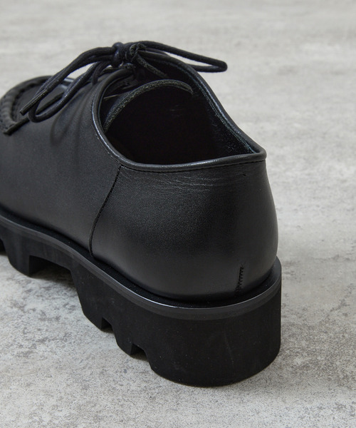 パドローネ　チロリアンシューズ　41 PADRONE パドローネ / TYROLEAN SHOES with Chunky Sole チロリアン