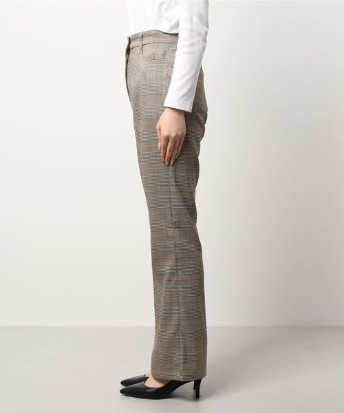 SHEL'TTER ORIGINAL（シェルターオリジナル）の「ツイルチェックパンツ（その他パンツ・レディース・ホワイト系その他/ベージュ系その他/イエロー・SMALL/MEDIUM）」の4枚目の写真