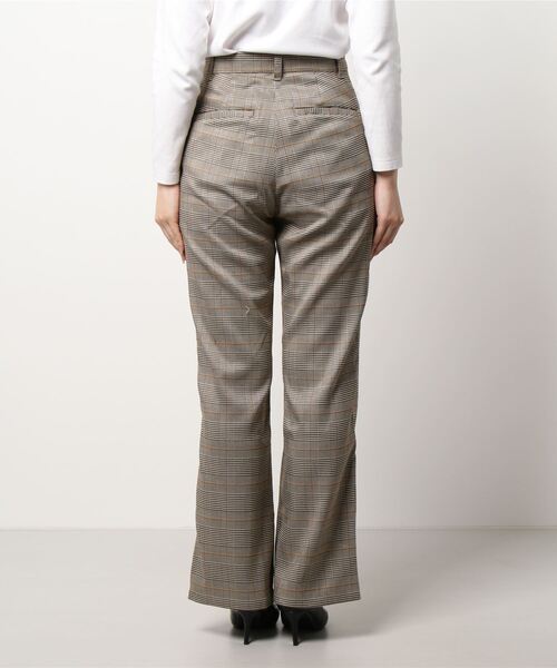 SHEL'TTER ORIGINAL（シェルターオリジナル）の「ツイルチェックパンツ（その他パンツ・レディース・ホワイト系その他/ベージュ系その他/イエロー・SMALL/MEDIUM）」の5枚目の写真