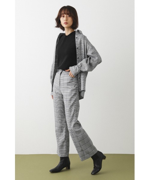 SHEL'TTER ORIGINAL（シェルターオリジナル）の「ツイルチェックパンツ（その他パンツ・レディース・ホワイト系その他/ベージュ系その他/イエロー・SMALL/MEDIUM）」の2枚目の写真