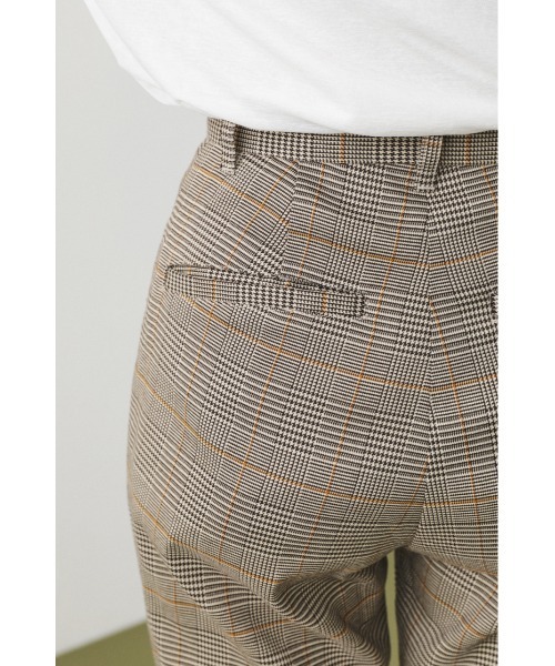 SHEL'TTER ORIGINAL（シェルターオリジナル）の「ツイルチェックパンツ（その他パンツ・レディース・ホワイト系その他/ベージュ系その他/イエロー・SMALL/MEDIUM）」の7枚目の写真