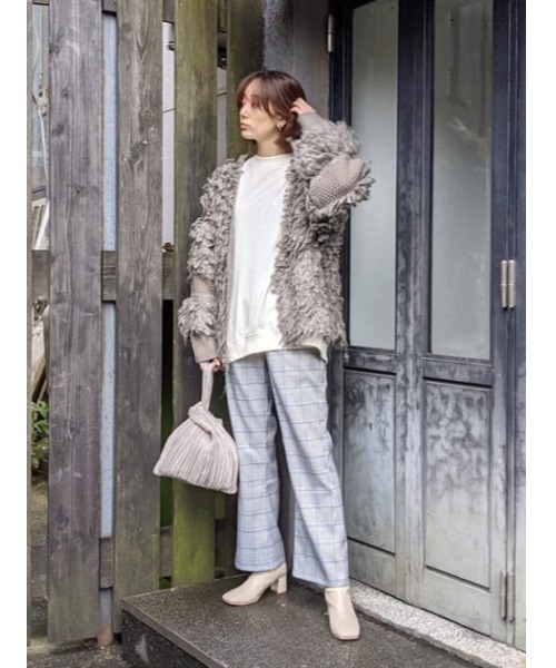 SHEL'TTER ORIGINAL（シェルターオリジナル）の「ツイルチェックパンツ（その他パンツ・レディース・ホワイト系その他/ベージュ系その他/イエロー・SMALL/MEDIUM）」の21枚目の写真