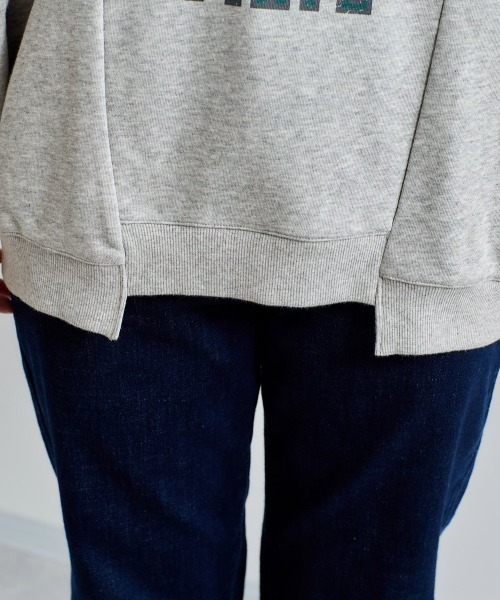 cepo（セポ）の「リメイク カレッジロゴスウェット（スウェット・レディース・ネイビー/グレー・M）」の12枚目の写真