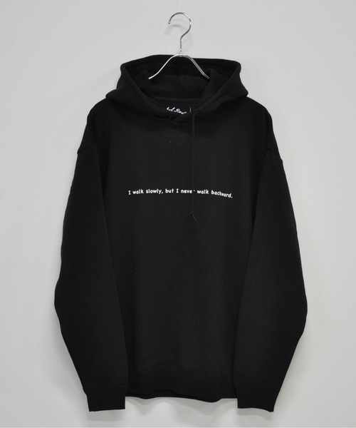 Naked Rust and other POEMS(ネイキッドラストアンドアザーポエムス)の「【Naked Rust and other POEMS】フロント & バック 手書き風 プリント プルオーバー パーカー(パーカー・メンズ・ホワイト/ベージュ/ブラック・M/L)」の7枚目の写真