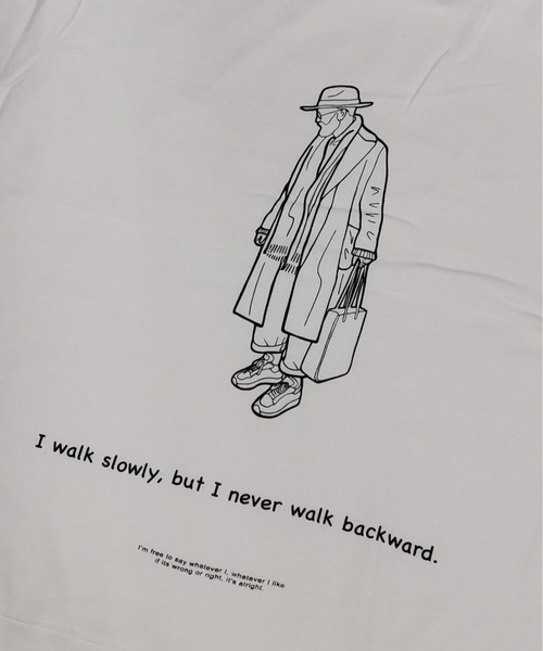 Naked Rust and other POEMS(ネイキッドラストアンドアザーポエムス)の「【Naked Rust and other POEMS】フロント & バック 手書き風 プリント プルオーバー パーカー(パーカー・メンズ・ホワイト/ベージュ/ブラック・M/L)」の13枚目の写真