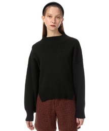 SLY | MOCK NECK SIDE SLIT TOPS/サイドスリットトップス(ニット/セーター)