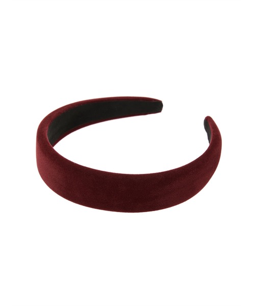 fifth（フィフス）の「ベロアカチューシャ（その他ヘアアクセサリー・レディース・ブラック/ブラウン/ボルドー・FREE）」の7枚目の写真