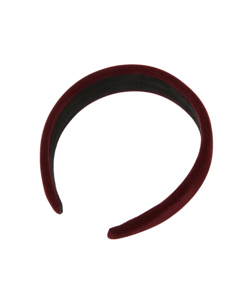 fifth（フィフス）の「ベロアカチューシャ（その他ヘアアクセサリー・レディース・ブラック/ブラウン/ボルドー・FREE）」の8枚目の写真