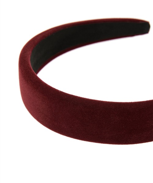 fifth（フィフス）の「ベロアカチューシャ（その他ヘアアクセサリー・レディース・ブラック/ブラウン/ボルドー・FREE）」の9枚目の写真