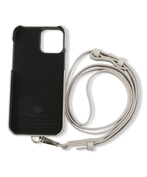 ROYAL FLASH(ロイヤルフラッシュ)の「Demiurvo/デミウルーボ/POCHE/iPhone12Pro/12/ロゴ(スマホケース/カバー・メンズ・シルバー・FREE)」の2枚目の写真