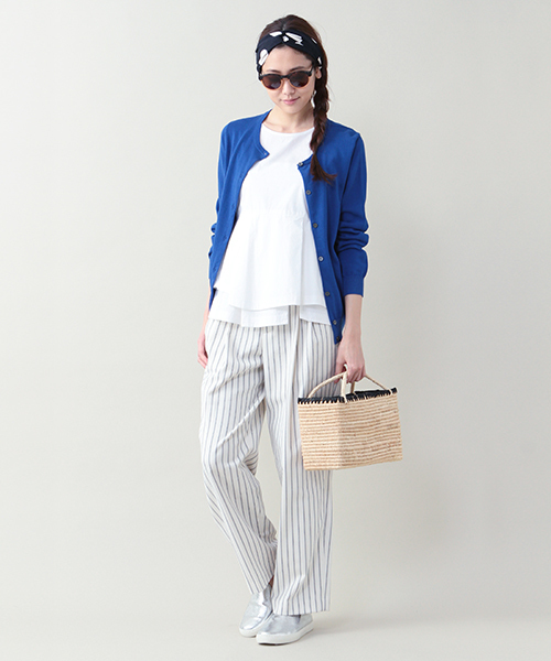 ELFORBR(エルフォーブル)の「イレギュラーヘムブラウス(シャツ/ブラウス・レディース・ホワイト/ブラック・38)」の10枚目の写真