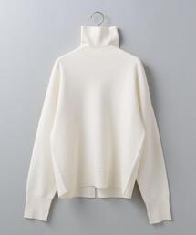 6 | ＜6(ROKU)＞COTTON WOOL RIB TURTLE NECK PULLOVER/ニット(ニット/セーター)