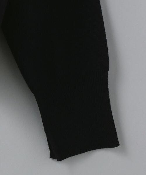 6(ロク)の「<6(ROKU)>COTTON WOOL RIB TURTLE NECK PULLOVER/ニット(ニット/セーター・レディース・ホワイト/ブラック・FREE)」の9枚目の写真