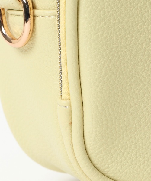 ikka（イッカ）の「お財布ボストンショルダーバッグ（ショルダーバッグ・レディース・ブラック/オフホワイト/イエロー・FREE）」の14枚目の写真