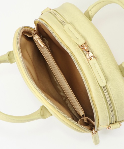 ikka（イッカ）の「お財布ボストンショルダーバッグ（ショルダーバッグ・レディース・ブラック/オフホワイト/イエロー・FREE）」の13枚目の写真