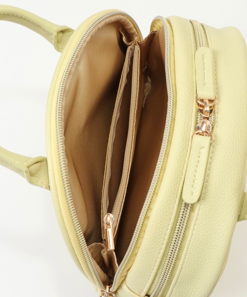 ikka（イッカ）の「お財布ボストンショルダーバッグ（ショルダーバッグ・レディース・ブラック/オフホワイト/イエロー・FREE）」の19枚目の写真