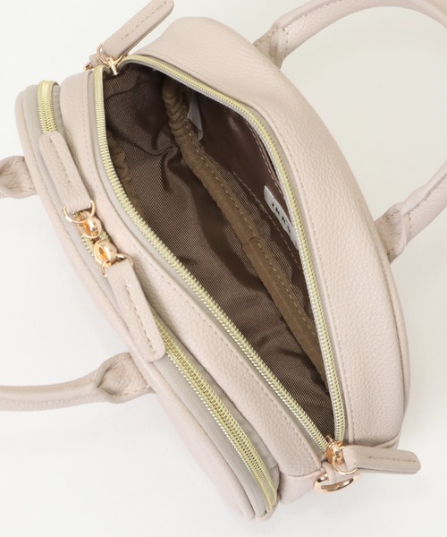 ikka（イッカ）の「お財布ボストンショルダーバッグ（ショルダーバッグ・レディース・ブラック/オフホワイト/イエロー・FREE）」の12枚目の写真