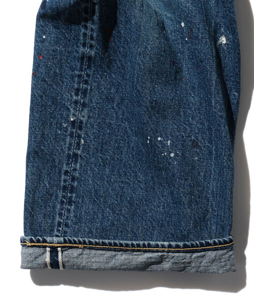 WAREHOUSE(ウエアハウス)の「【予約・イベント限定】WAREHOUSE × BEAMS PLUS / 別注Lot. 1001xx Multi Paint(デニムパンツ・メンズ・インディゴブルー・29inch/31inch/34inch/32inch/36inch/33inch/30inch/28inch/38inch)」の6枚目の写真