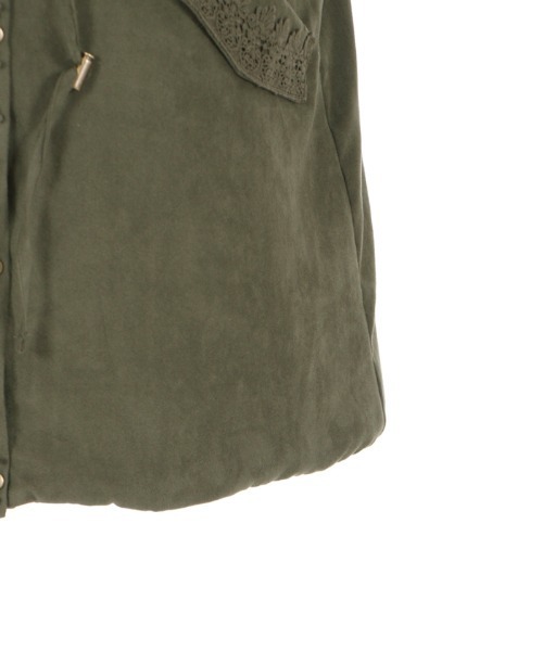 axes femme（アクシーズファム）の「フード付ミドル丈モッズコート（モッズコート・レディース・ネイビー/ベージュ/カーキ・MEDIUM/LARGE）」の13枚目の写真