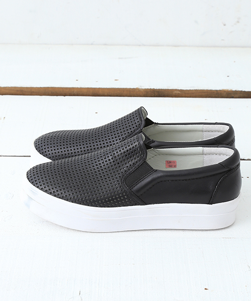 B:MING by BEAMS（ビーミングバイビームス）の「＜InRed 6月号掲載＞ビーミング by ビームス / プラットフォーム スリッポン（スニーカー・レディース・ホワイト/ブラック/ゴールド/その他・36/39/37/38）」の12枚目の写真