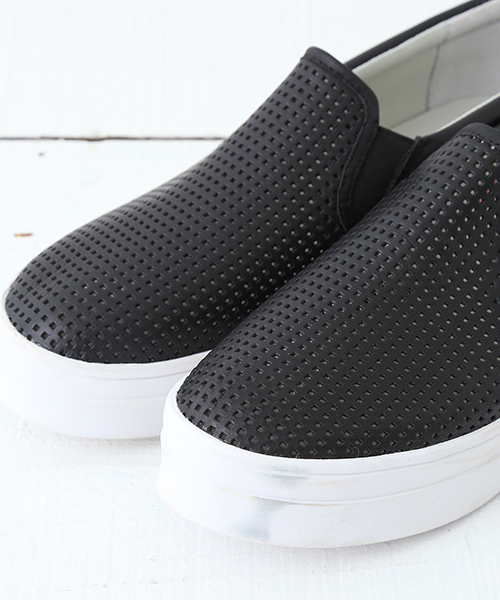 B:MING by BEAMS（ビーミングバイビームス）の「＜InRed 6月号掲載＞ビーミング by ビームス / プラットフォーム スリッポン（スニーカー・レディース・ホワイト/ブラック/ゴールド/その他・36/39/37/38）」の15枚目の写真