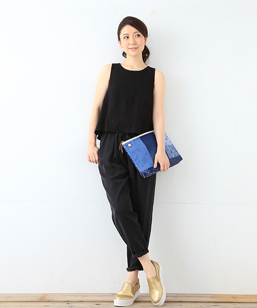 B:MING by BEAMS（ビーミングバイビームス）の「＜InRed 6月号掲載＞ビーミング by ビームス / プラットフォーム スリッポン（スニーカー・レディース・ホワイト/ブラック/ゴールド/その他・36/39/37/38）」の5枚目の写真