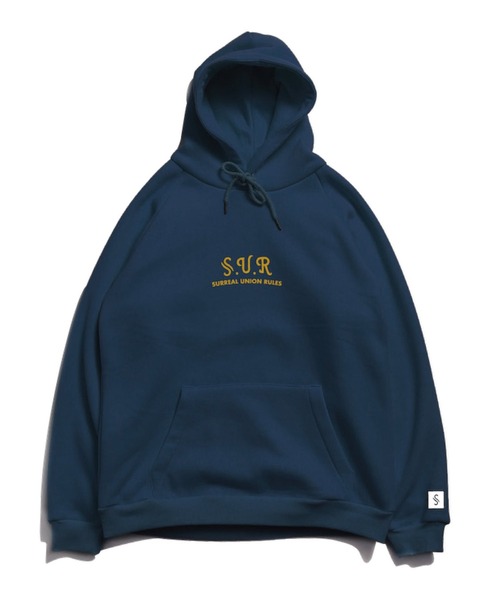 SURREAL(シュルリアル)の「【S.U.R/エスユーアール】THERMAL LAYER HOODIE(パーカー・メンズ・ライトブルー/ネイビー/グレー/カーキ/オレンジ・SMALL/MEDIUM/LARGE/X-LARGE)」の4枚目の写真